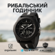 Годинник спортивний армійський SKMEI 2199BK, Чоловічий годинник з пластиковим ремінцем YH-57