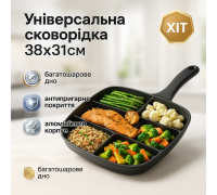 Сковорода для индукционных варочных панелей UNIQUE, Легкая сковорода для повседневного использования PH-72