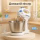Надежный миксер для кухни, Кухонный миксер стационарный двухвенчиковый миксер Удобный для кухни VE-47