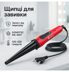Плойка для создания объемных причесок DOMOTEC, Плойка для создания завивки кудрей KO-80