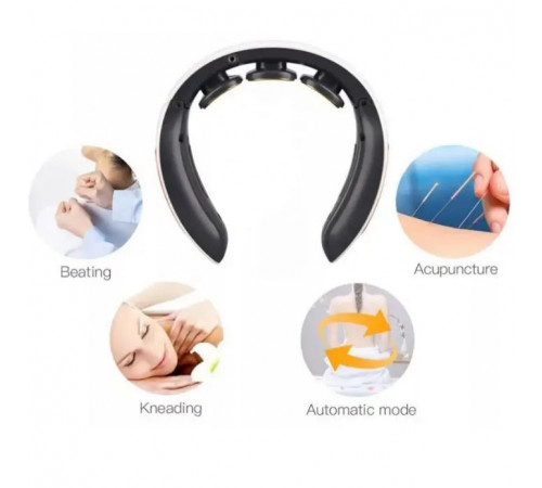 Масажна подушка для шиї будинку Smart Neck Massager HX-1680 Масажери для шиї вібромасажу DQ-27