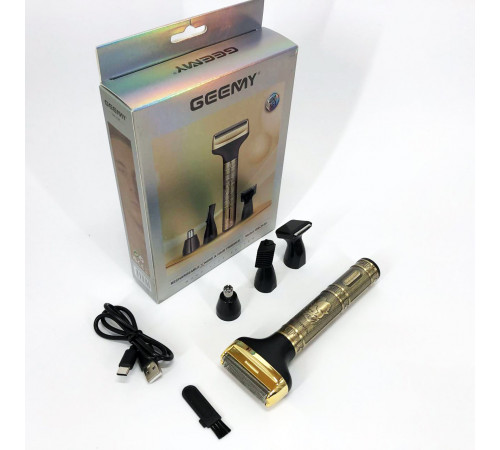 Профессиональный триммер для бритья Geemy GM-3158, Электрическая машинка для стрижки TU-23