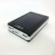 УМБ Power Bank Solar 10000 mAh мобільне зарядне із сонячною панеллю та лампою, зовнішній акумулятор PY-49 за 366 грн