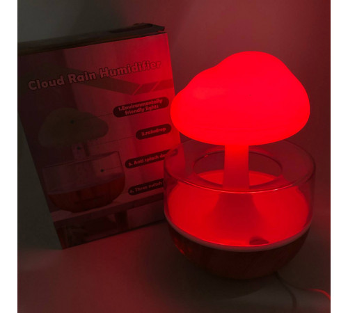 Детский увлажнитель ночник воздуха на подарок Cloud Rain Humidifier, Увлажнители и очистители воздуха KU-37