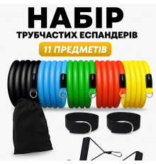 Фітнес гумові тренінгові exercise pipe, Гума петля фітнес гумка, Стрічка еспандер для фітнесу XA-29