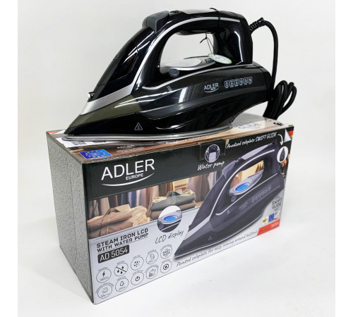 Паровой утюг для быстрой глажки Adler, Утюг паровой для различной одежды Эффективный одежды IY-46