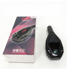 Bluetooth трансмітер для авто, Fm-модулятор для старої магнітоли, Автомобільний зарядний пристрій AP-43