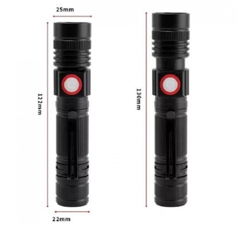 Светодиодный рабочий фонарь перезаряжаемый портативный BL-502 T6+COB, Фонарик police оригинал BS-96