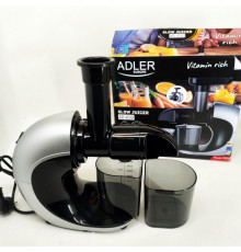 Соковыжималка шнековая для цитрусовых фруктов и овощей Adler AD 4130 домашняя электрическая на 150Вт DV-98