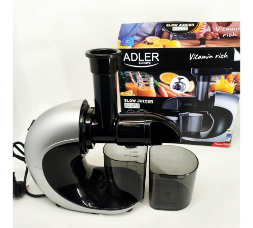 Соковыжималка шнековая для цитрусовых фруктов и овощей Adler AD 4130 домашняя электрическая на 150Вт DV-98