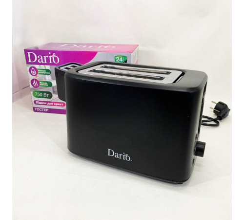 Універсальний тостер для грінок DARIO DT1007 750 Вт, Тостер для гарячих бутербродів AH-56