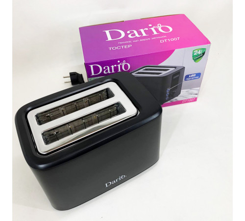 Універсальний тостер для грінок DARIO DT1007 750 Вт, Тостер для гарячих бутербродів AH-56