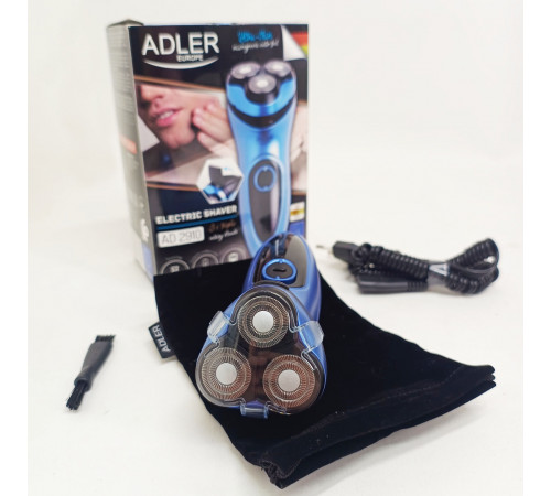 Портативна чоловіча професійна бритва Adler AD 2910, Чоловіча електрична акумуляторна електробритва WF-11