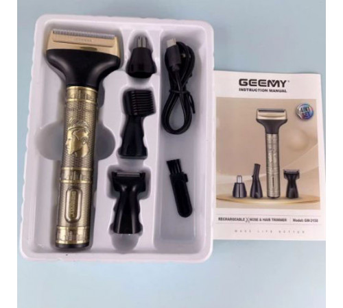 Профессиональный триммер для бритья Geemy GM-3158, Электрическая машинка для стрижки TU-23
