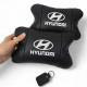 Подушка підголівник з логотипом Hyundai, М'яка подушка для подорожей підголівник, Подушки для машини KL-20