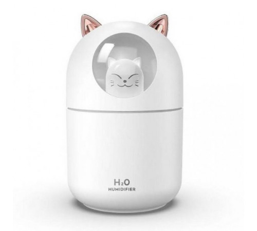 Увлажнитель воздуха Humidifier H2O Cat USB с котиком на 300мл. Цвет: белый LJ-67