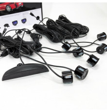 Парктроник (парковочный радар) Assistant Parking Sensor, 8 черных датчиков UW-33