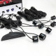 Парктроник (парковочный радар) Assistant Parking Sensor, 8 черных датчиков UW-33