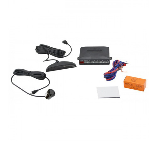 Парктроник (парковочный радар) Assistant Parking Sensor, 8 черных датчиков UW-33