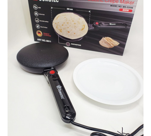 Электрическая блинница Domotec MS-5209B NL-75