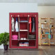 Шкаф тканевой для комнаты спальни WARDROBE 175 х 130 х 45 см, Устойчивый складной шкаф для одежды DO-63