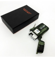 Запальничка USB з індикатором заряду JL317 Explorer, Запальничка з сенсорним включенням FR-28