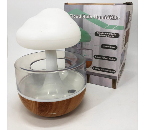 Детский увлажнитель ночник воздуха на подарок Cloud Rain Humidifier, Увлажнители и очистители воздуха KU-37