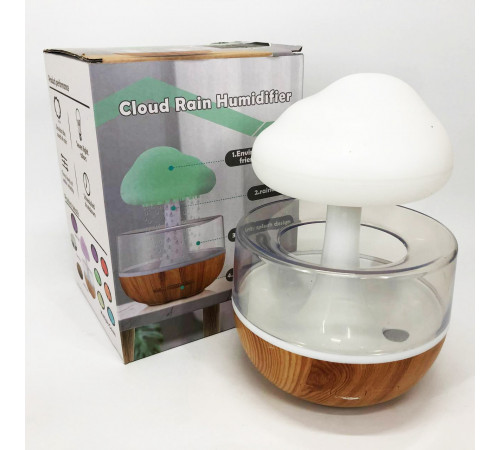 Детский увлажнитель ночник воздуха на подарок Cloud Rain Humidifier, Увлажнители и очистители воздуха KU-37
