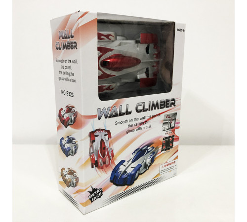Радиоуправляемая машинка Антигравитационная- ездит по стенам WALL Climber 2016-1. Цвет: красный IB-95