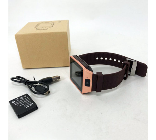 Смарт-годинник Smart Watch DZ09. Колір: золотий OF-39 за 587 грн