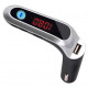 FM модулятор CAR G6 Bluetooth USB AUX MicroSD трансмиттер, блютуз трансмиттер для авто. Цвет: серый TR-79
