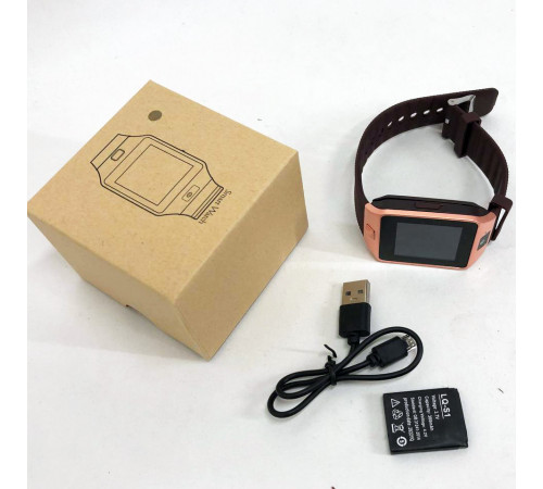 Смарт-годинник Smart Watch DZ09. Колір: золотий OF-39 за 587 грн
