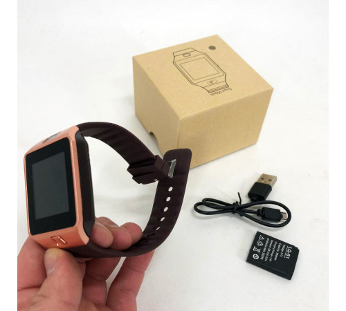 Смарт-годинник Smart Watch DZ09. Колір: золотий OF-39 за 587 грн
