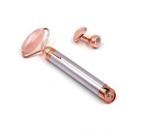 Массажер ролик электрический для лица Facial Roller Massager. Цвет: бежевый OW-44