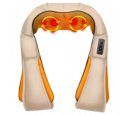 Шийна подушка для масажу massager of neck, Роликові масажери, Автоматична масажна подушка на шию DX-21 за 1037 грн