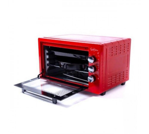 Духовка электрическая настольная для дачи Suntera SRO-4501R, Электродуховка настольная с грилем ZG-26
