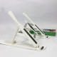 Підставка для ноутбука Multi-Position foldable bracket JC-25 8х22смСтильна підставка. Колір: білий BF-58