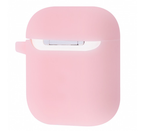 Чехол для Apple AirPods розовый с вишенкой YQ-59