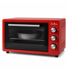 Духовка электрическая настольная для дачи Suntera SRO-4501R, Электродуховка настольная с грилем ZG-26
