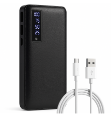 Потужні повербанки, Якісний портативний акумулятор для телефону, Power bank з потужним ліхтариком UZ-82