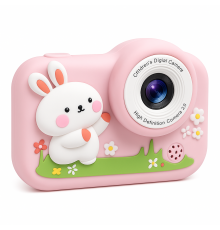Дитячий фотоапарат M03 PINK RABBIT EP-48