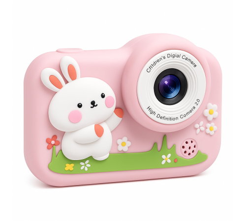Детский фотоаппарат M03 PINK RABBIT EP-48