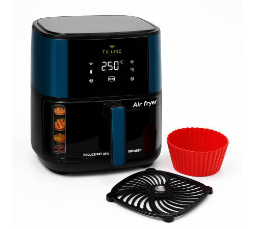 Фритюрниця електрична аерофрітюрниця, Мультипіч для смаження без олії, Аерогриль без жиру KJ-55
