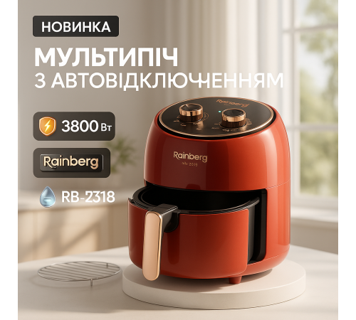 Аэрогриль печь фритюрница, Воздушная безмасляная фритюрница, Фритюрницы електричная GT-10