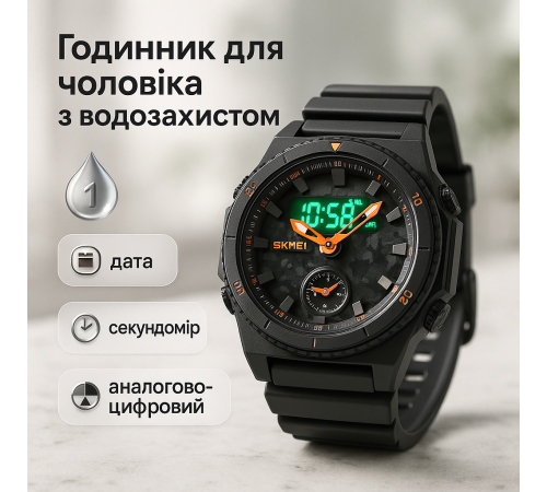 Часы для походов, Новые командирские часы, Спортивные мужские часы удобные Тактические для зсу HS-70