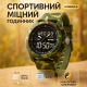 Стильний тактичний годинник для чоловіка, Електронний наручний годинник чоловічий тактичний HD-49