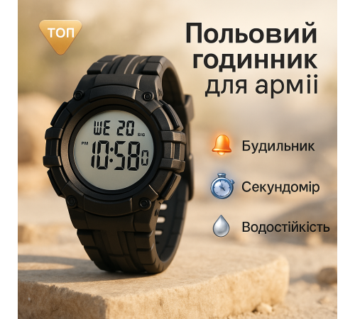 Спортивно-тактичний годинник SKMEI, Цифровий годинник для активного способу життя GN-57