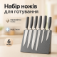 Набор кухонных ножей для поваров, Кухонный набор ножей для нарезки, Кухонные ножи из хорошей стали OM-10