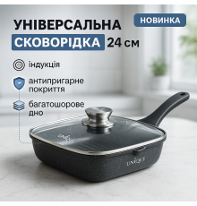 Алюминиевая сковорода с антипригарным покрытием, Надежная сковорода для дома с толстым дном BD-66