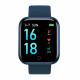 Smart Watch T80S, два браслета, температура тела, давление, оксиметр. Цвет: синий ED-10
